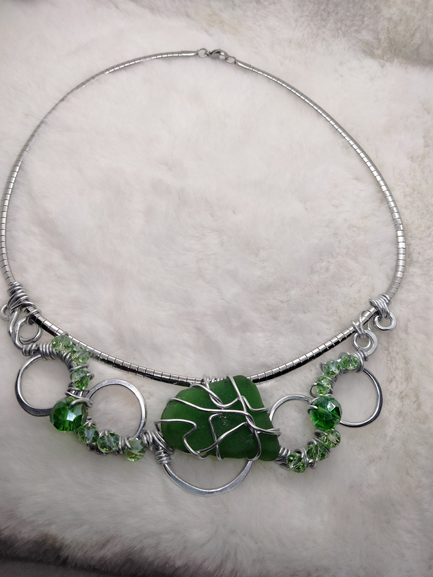 Queen Esther Sea Glass Necklace