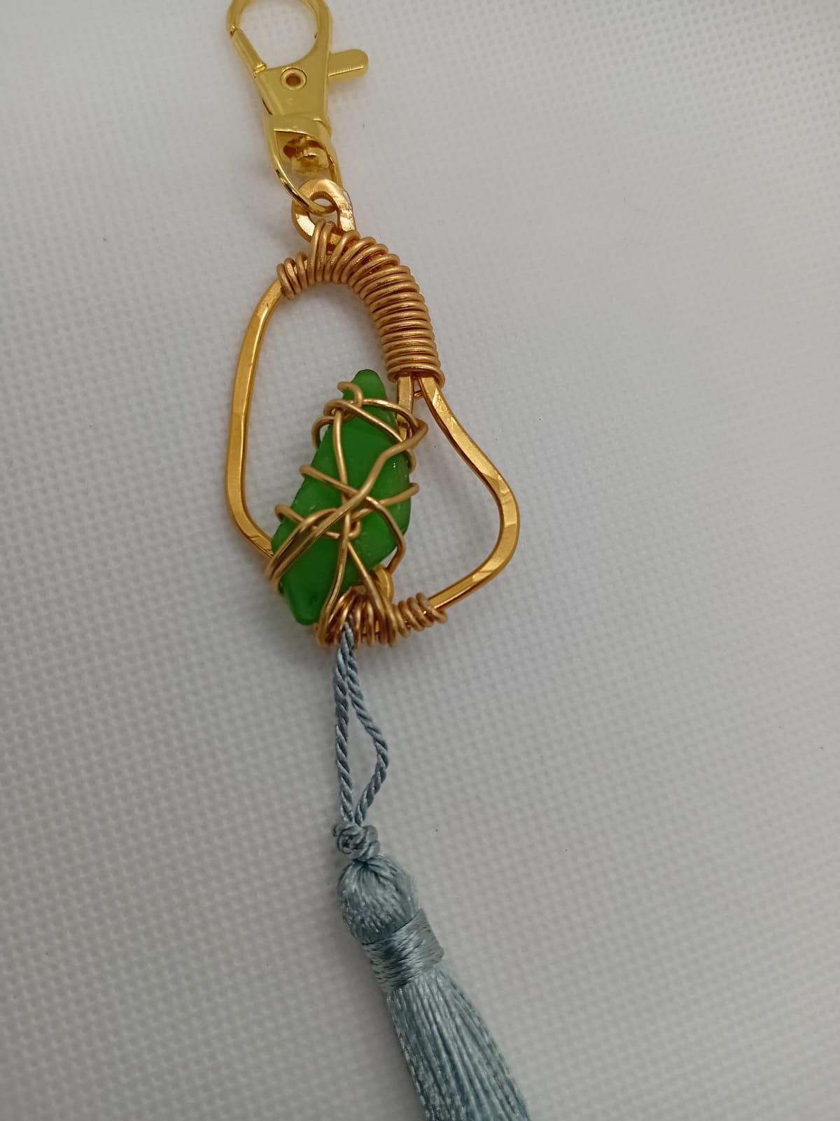 Sea Glass Barbados Map key chains