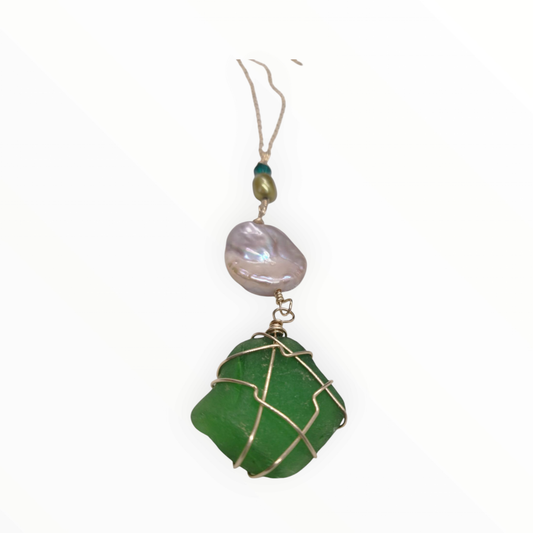 Mermaid Tail Necklace 14 Karat Gold filled