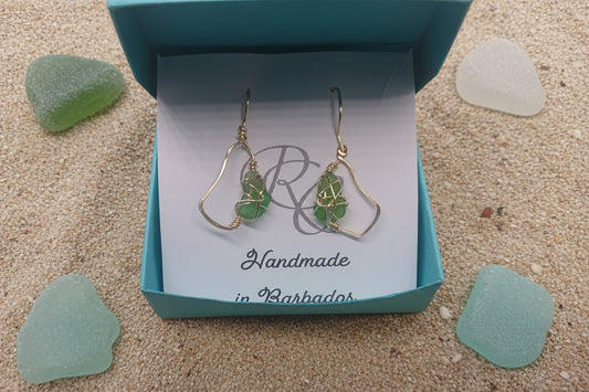 "Pride of Barbados Collection" Earrings 1