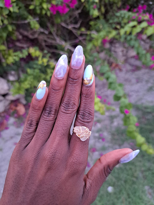 Sea Glass ring