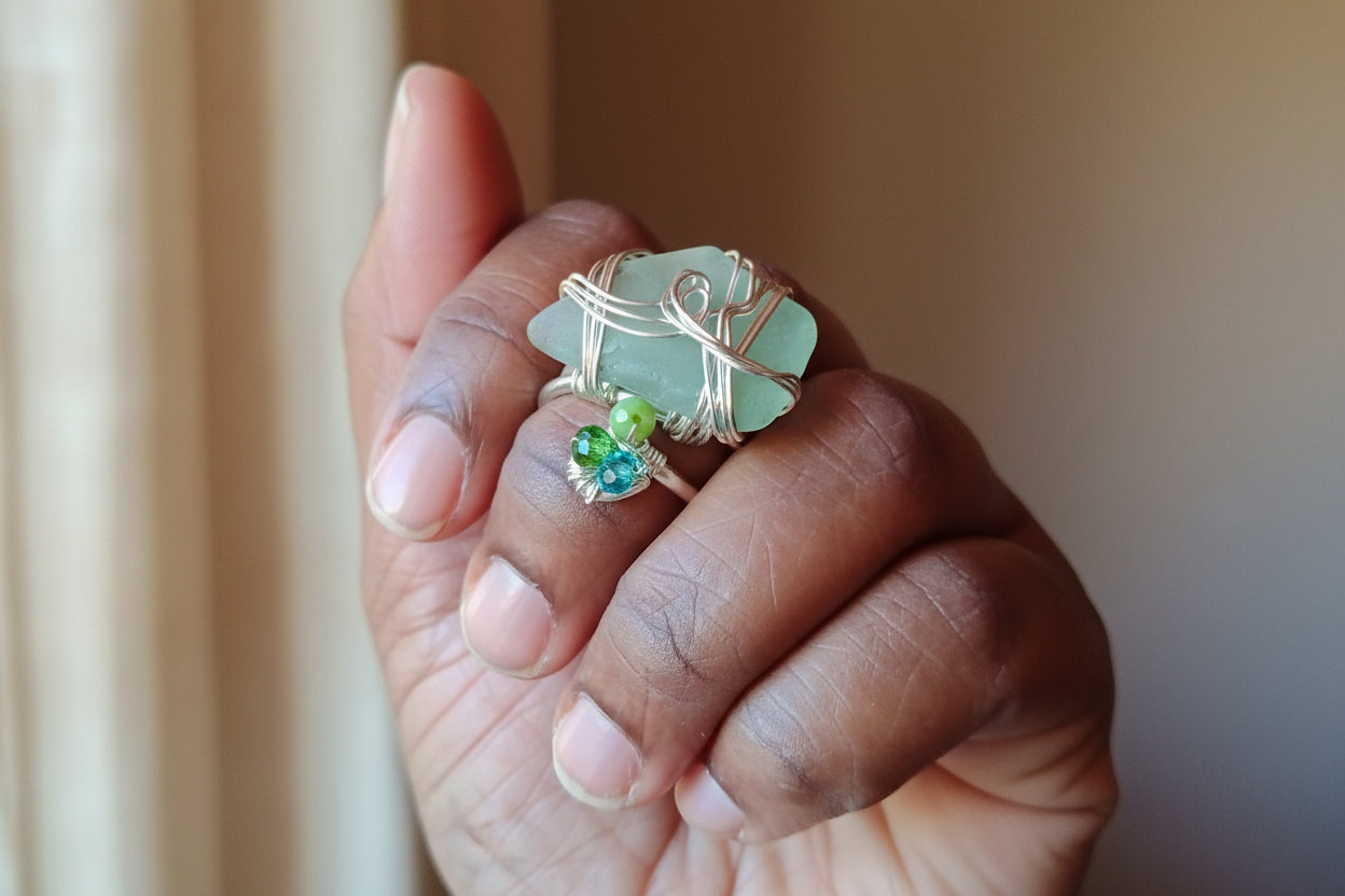 Sea Glass Brides by Rachel Rings