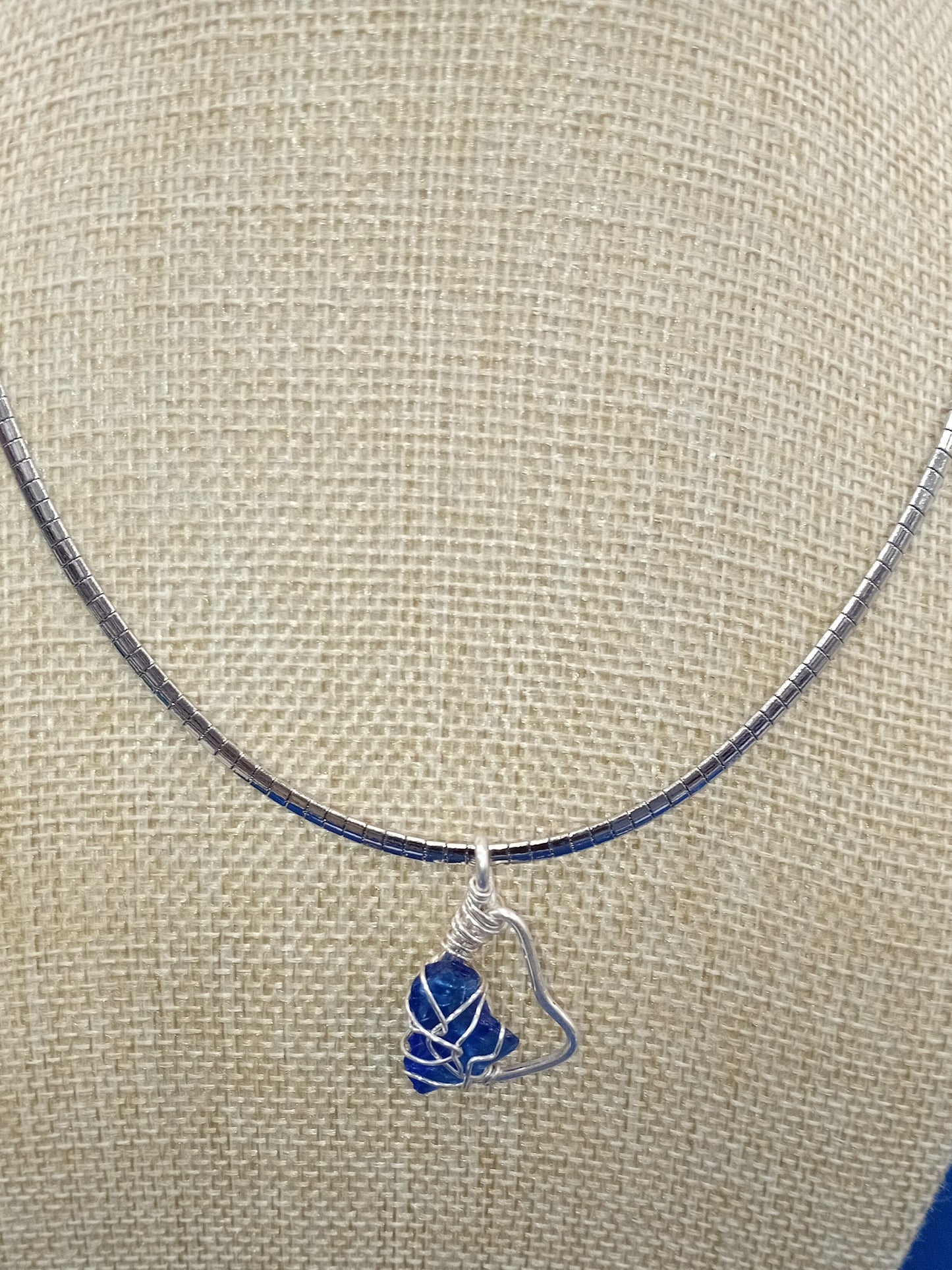 "Pride of Barbados Collection" Island Map Shaped pendant Necklace