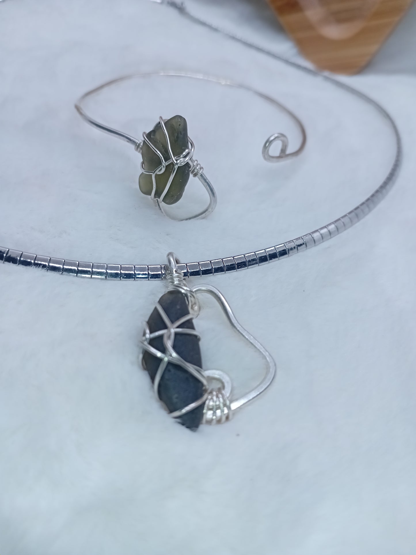 "Pride of Barbados Collection" Island Map Shaped pendant Necklace