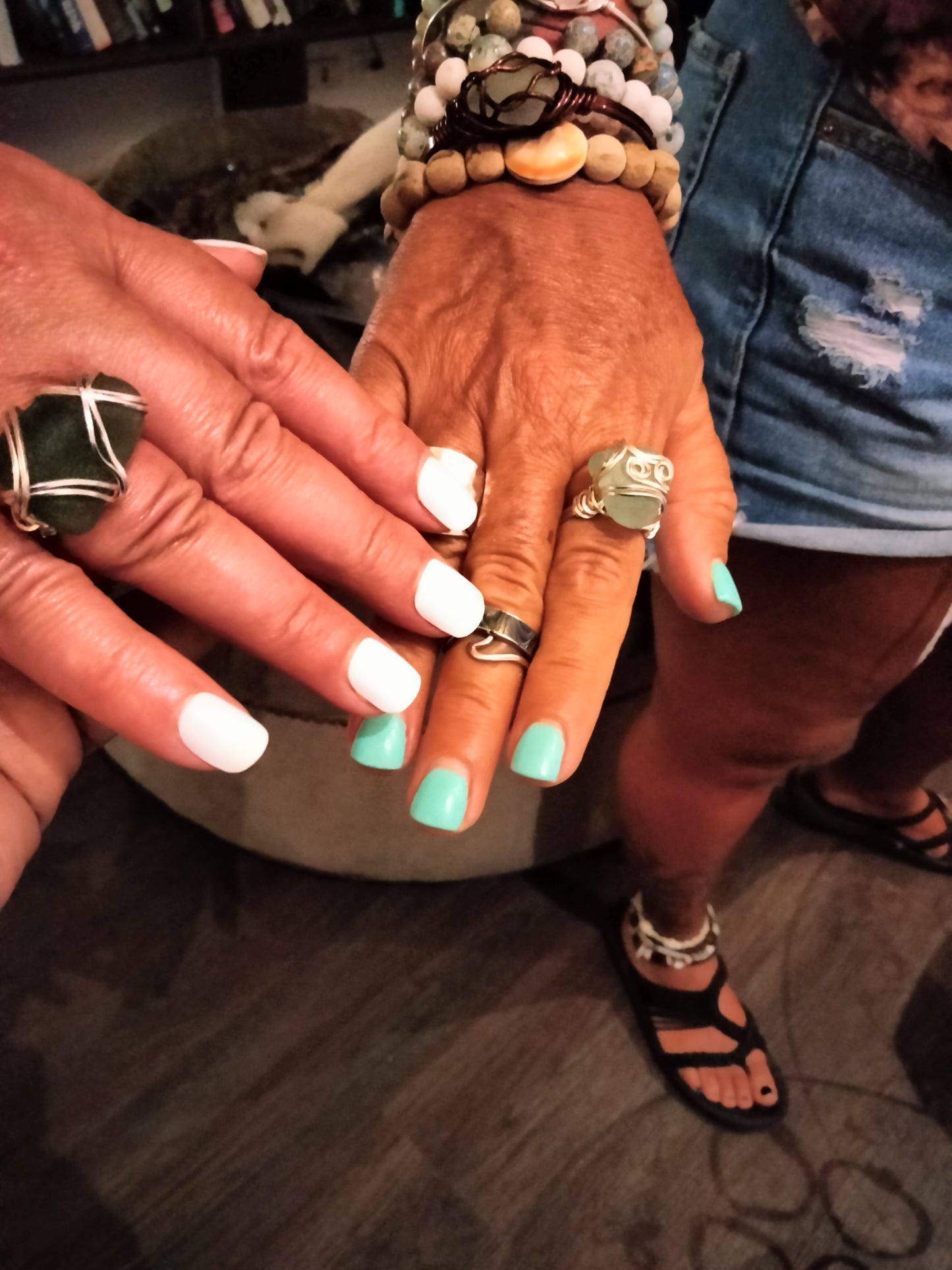 Sea Glass ring