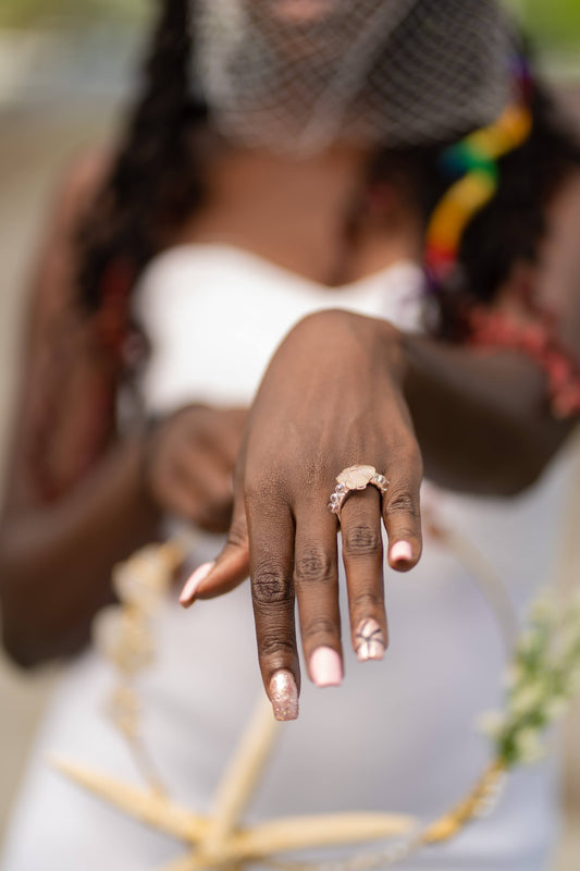 Sea Glass Brides by Rachel Rings