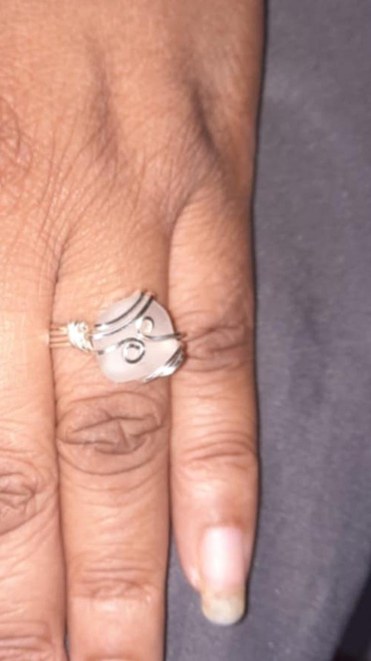 Sea Glass ring