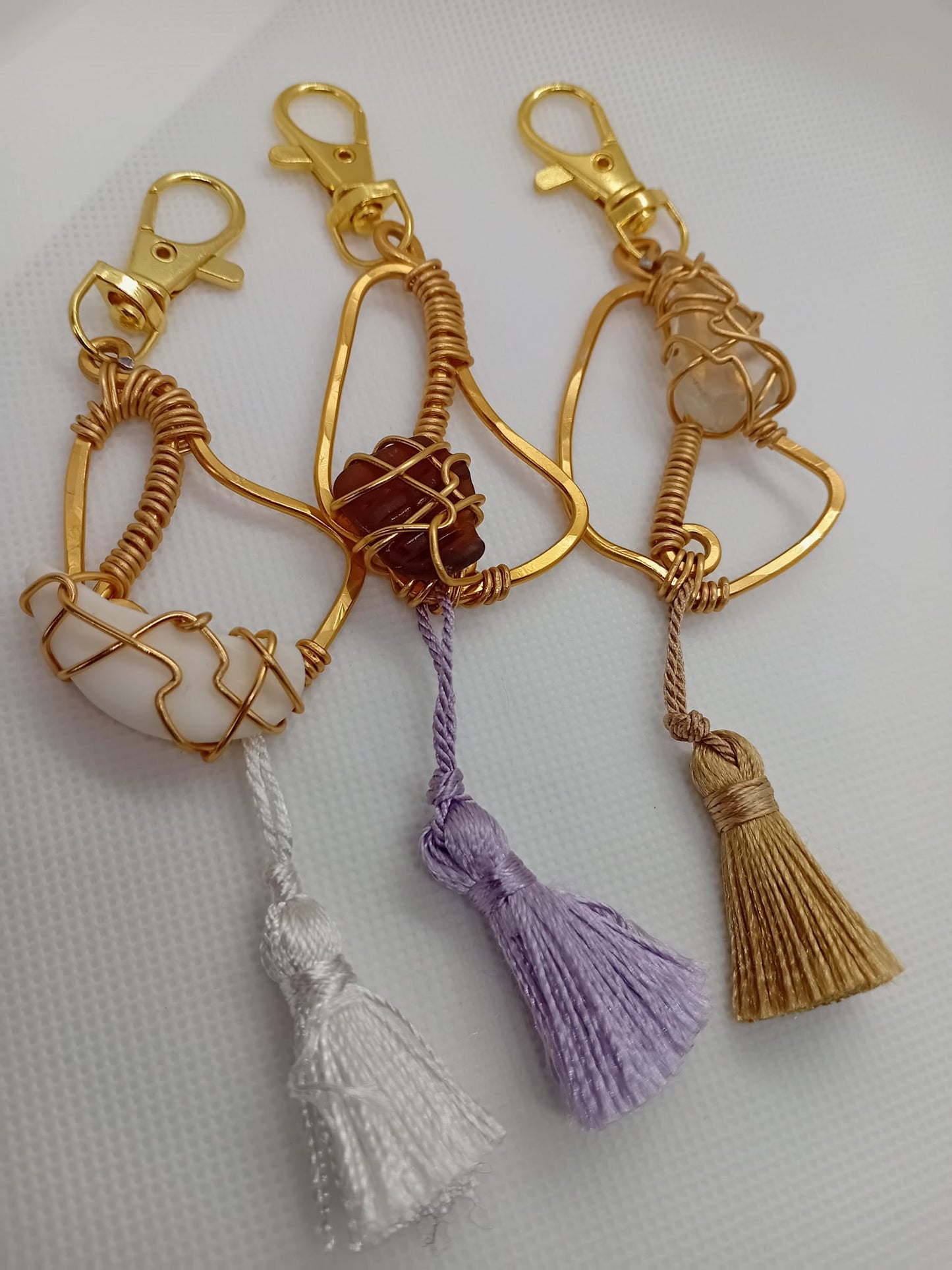 Sea Glass Barbados Map key chains