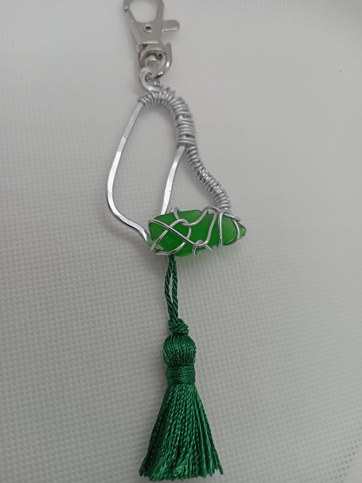 Sea Glass Barbados Map key chains